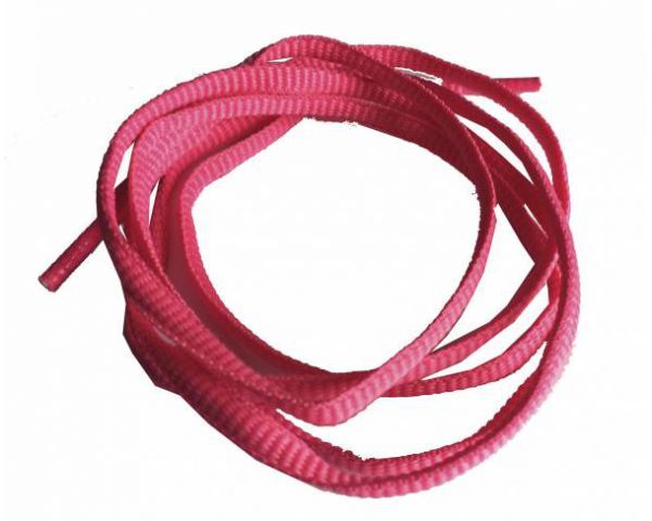 Shoe lace trainer neon pink