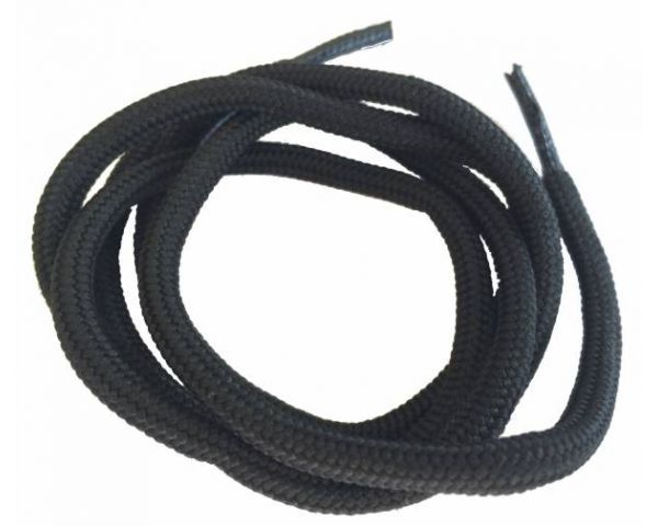 Shoe lace round thick black